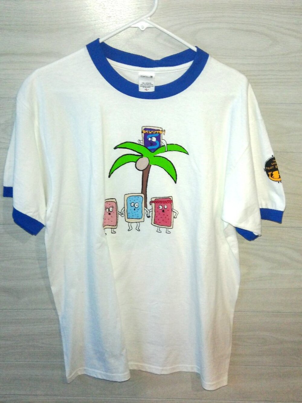 Kellogg's Pop Tart Promotional Tee Shirt Men's Sz Large Anvil Vintage Excellent